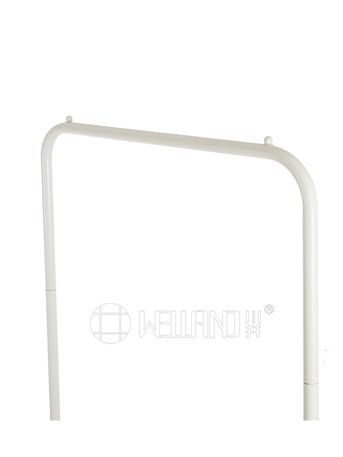 可移動珍珠白兩層簡易掛衣架 可移動珍珠白兩層簡易掛衣架