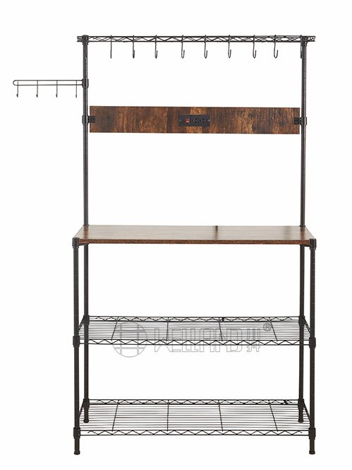 出口品質(zhì)廚房烘焙架咖啡機架帶插板 出口品質(zhì)廚房烘焙架咖啡機架帶插板