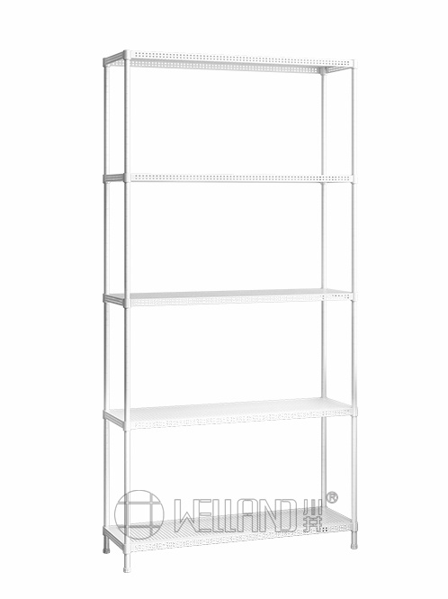 白色洞洞板落地置物架 白色洞洞板落地置物架