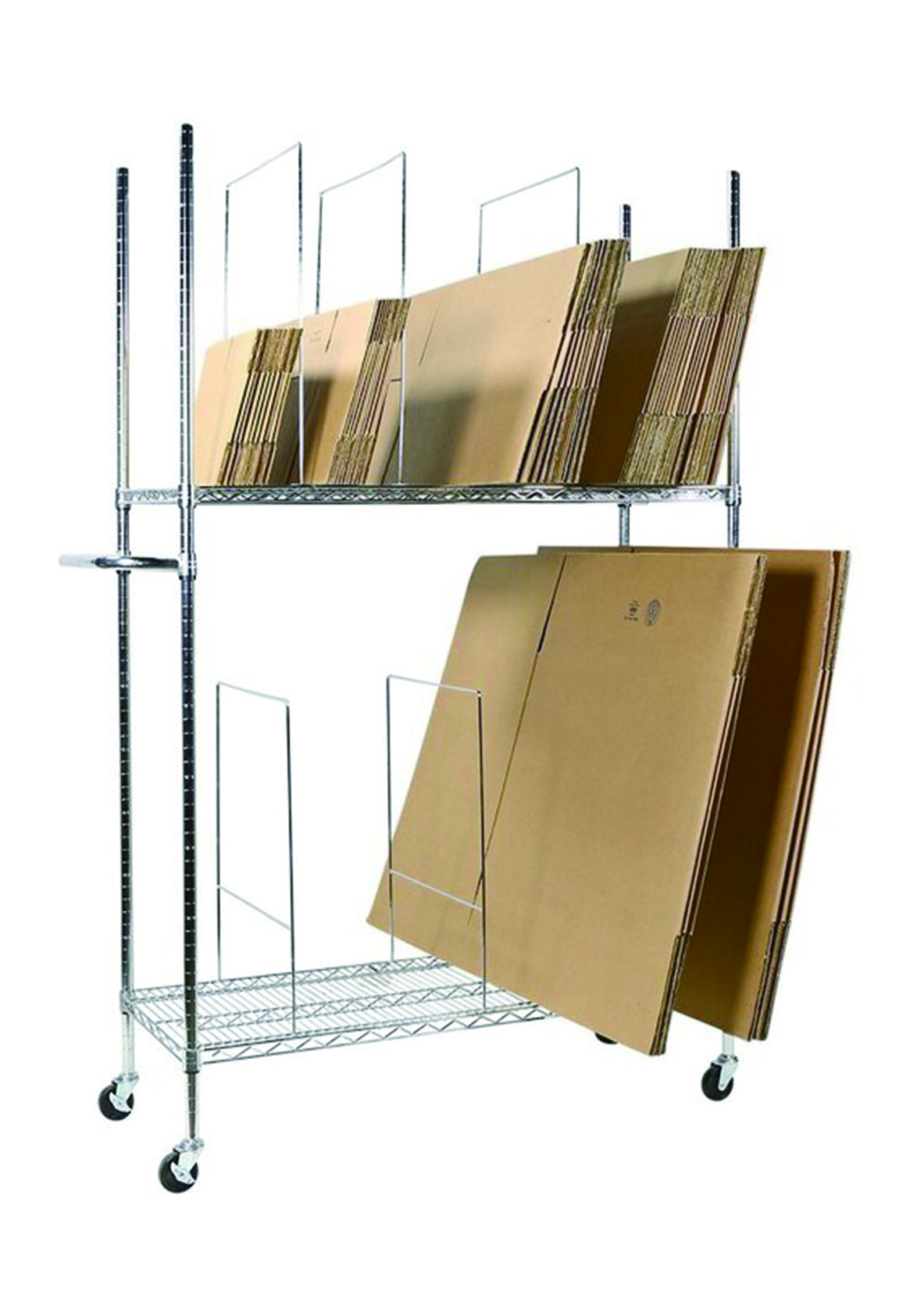 兩層線網(wǎng)周轉(zhuǎn)推車