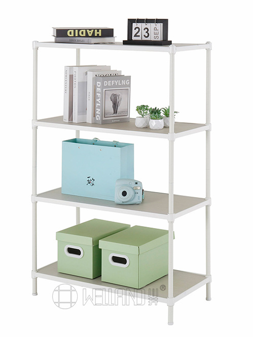 白色4層竹纖板層架（1）