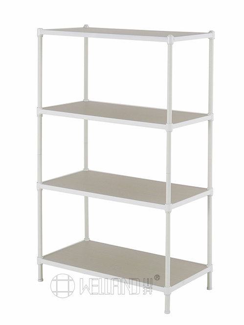 四層竹板展示層架 四層竹板展示層架