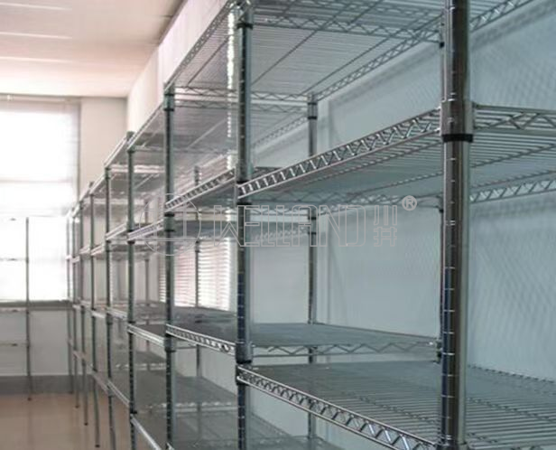 工廠倉儲重網(wǎng)電鍍貨架成功案例分享