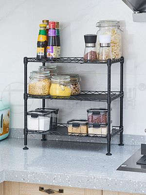 三層網(wǎng)格桌面置物架 三層網(wǎng)格桌面置物架