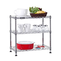 簡約桌面儲(chǔ)物架_多層可拆裝網(wǎng)格置物架（1）