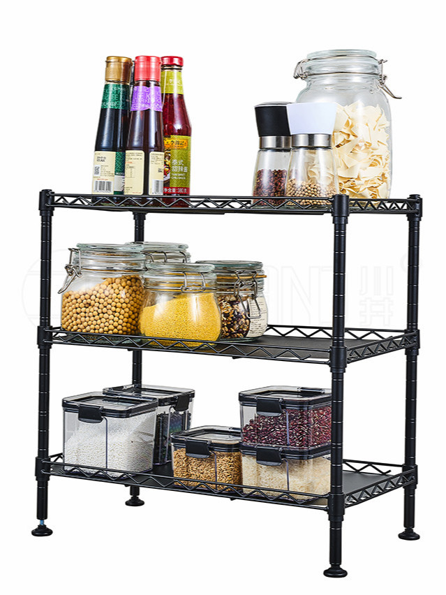 三層網(wǎng)格桌面置物架 三層網(wǎng)格桌面置物架