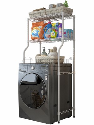 衛(wèi)生間洗衣機(jī)金屬收納置物架 衛(wèi)生間洗衣機(jī)金屬收納置物架