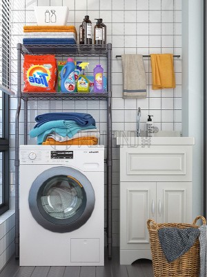 衛(wèi)生間洗衣機(jī)金屬收納置物架 衛(wèi)生間洗衣機(jī)金屬收納置物架