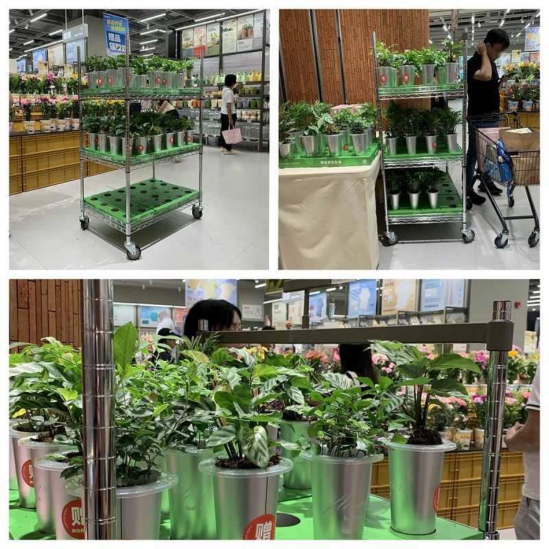 商超賣場貨架 展示貨架 打折促銷架 可移動金屬置物架貨架