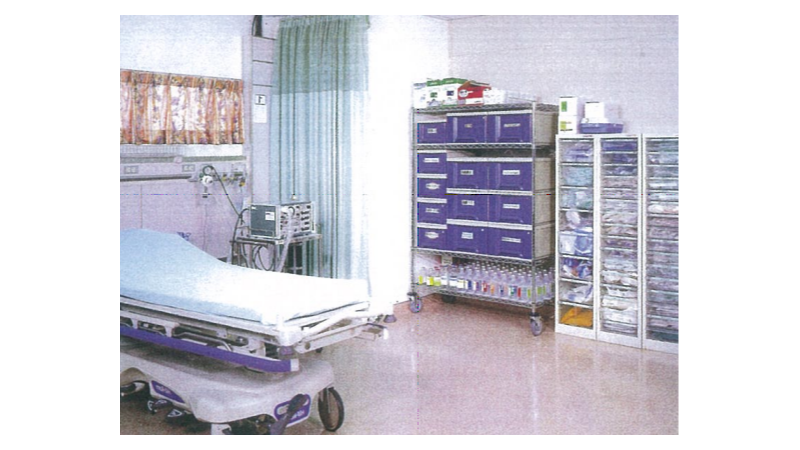 六層電鍍重網(wǎng)醫(yī)療貨架成功案例分享