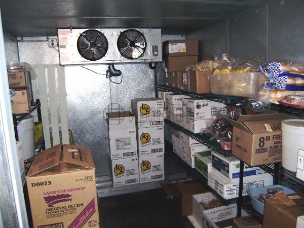 盒馬鮮生 冷庫(kù)專(zhuān)用貨架 鐵線鍍鋅粉冷庫(kù)貨架 廚房專(zhuān)用貨架-川井