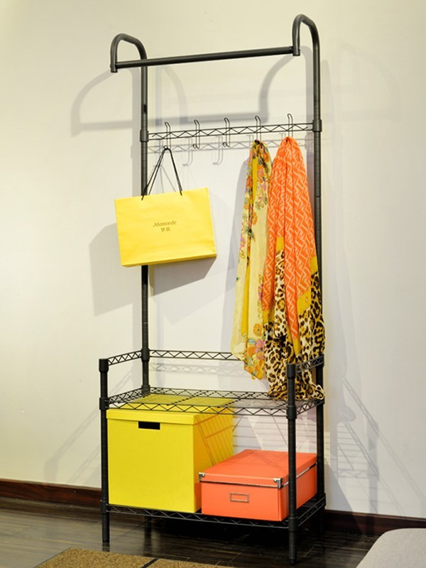 多功能門廳玄關(guān)掛衣收納架 多功能門廳玄關(guān)掛衣收納架