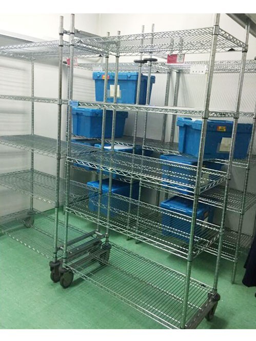 生物工程庫房實(shí)驗(yàn)室電鍍鉻線網(wǎng)貨架 生物工程庫房實(shí)驗(yàn)室電鍍鉻線網(wǎng)貨架