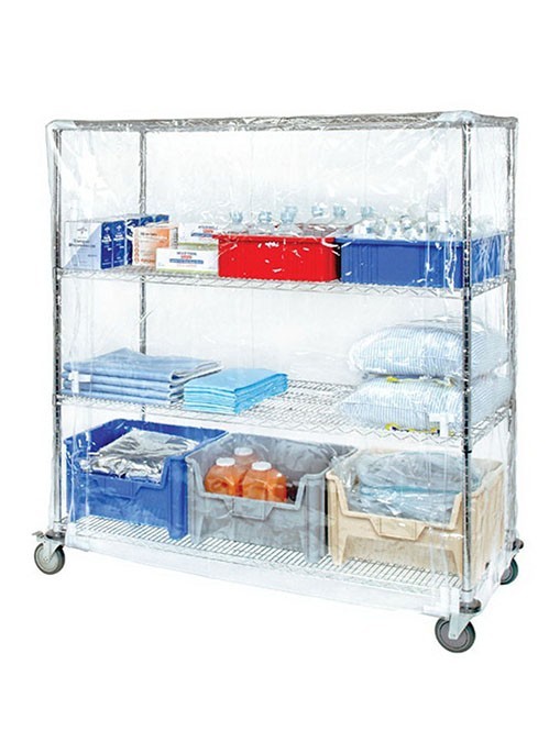 帶輪PVC透明外罩醫(yī)用藥品潔凈線網(wǎng)貨架 帶輪PVC透明外罩醫(yī)用藥品潔凈線網(wǎng)貨架