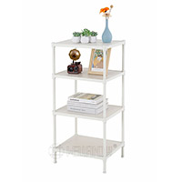 川井牌 四層象牙白竹纖板層架