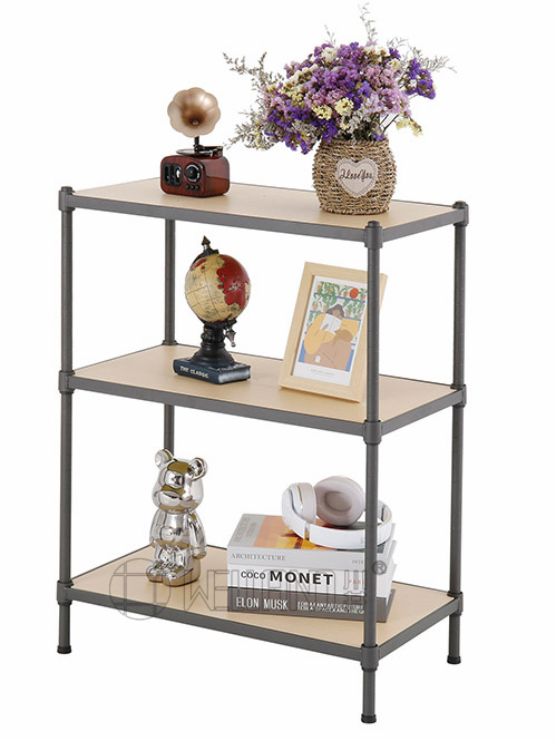 三層 半光黑竹纖板層架 三層 半光黑竹纖板層架