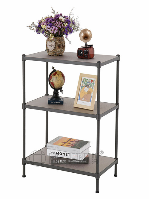 三層 半光黑竹纖板層架 三層 半光黑竹纖板層架