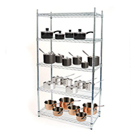 可調(diào)節(jié)層距樣品間商品陳列展示線(xiàn)網(wǎng)鍍鉻層架_DIY組合金屬架（1）