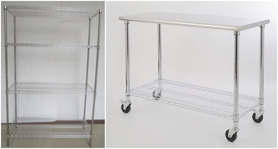 商用不銹鋼貨架 酒店后廚工作臺(tái) 專(zhuān)業(yè)資深生產(chǎn)廠家-川井