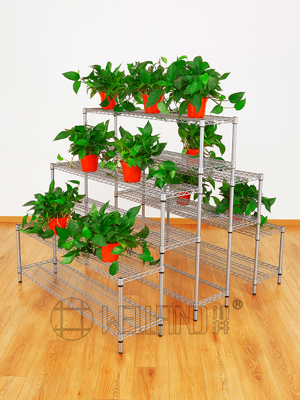 階梯式線(xiàn)網(wǎng)貨架