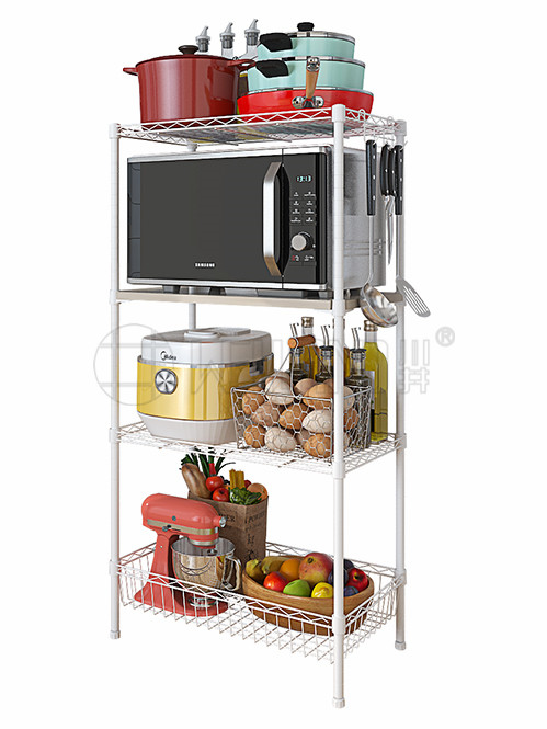 廚房落地廚具廚房用品收納架 廚房落地廚具廚房用品收納架