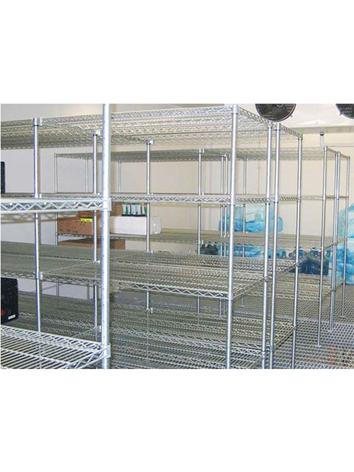 304不銹鋼冷庫(kù)食品倉(cāng)儲(chǔ)線網(wǎng)貨架