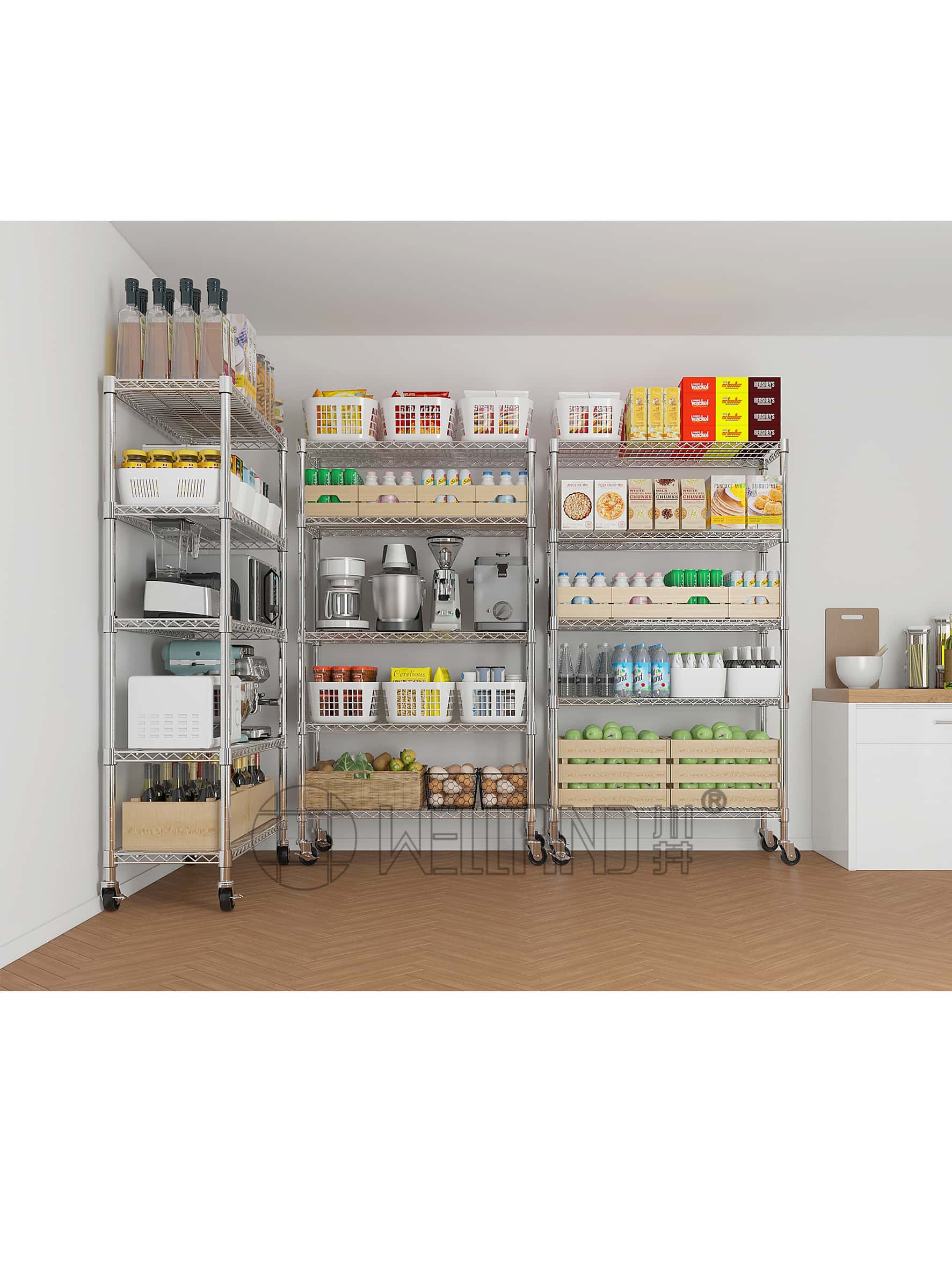 五層電鍍貨架 五層電鍍貨架