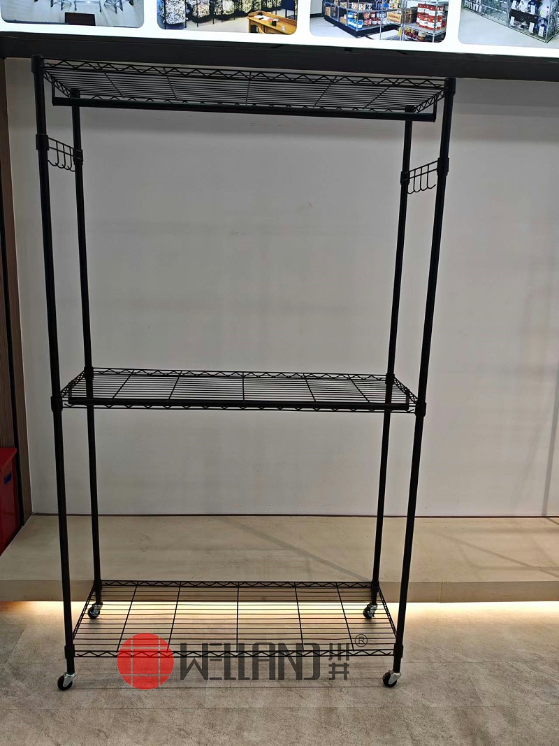 爆款黑色烤漆簡易衣櫥架 (1) 爆款黑色烤漆簡易衣櫥架 (1)