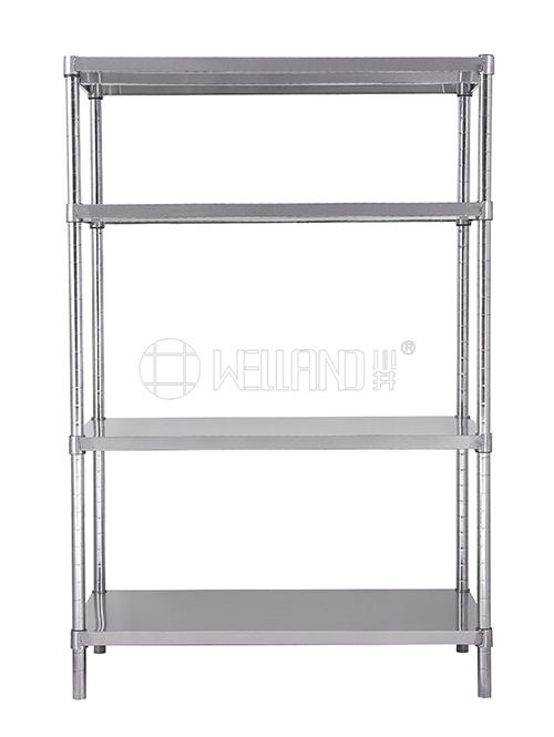 不銹鋼平板四層貨架 不銹鋼平板四層貨架