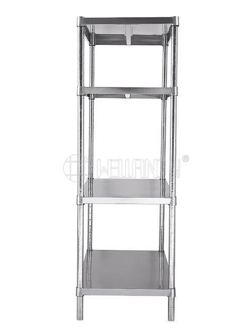 不銹鋼平板四層貨架 不銹鋼平板四層貨架