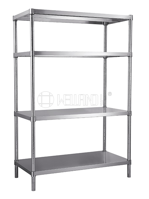 不銹鋼平板四層貨架 不銹鋼平板四層貨架