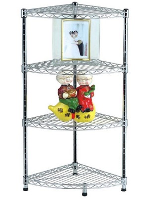 家用省空間三角架_中號(hào)角落架_多功能收納置物架