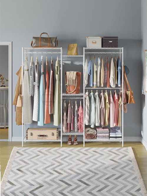 大號雙人加固加粗鋼管組合衣柜 大號雙人加固加粗鋼管組合衣柜