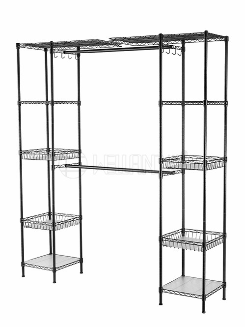 鋼管加粗加固大號(hào)組裝收納衣櫥 鋼管加粗加固大號(hào)組裝收納衣櫥