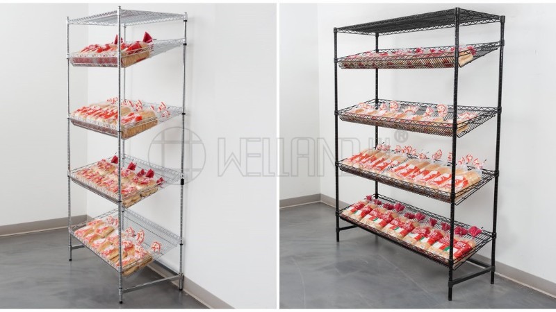 商超貨架 超市展示架 可帶價(jià)格標(biāo)簽超市貨架 可調(diào)節(jié)金屬商場(chǎng)貨架