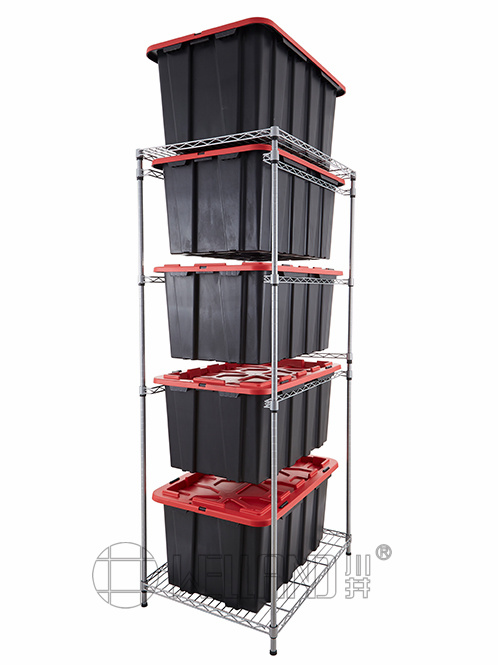 五層可拆卸儲(chǔ)物箱收納架 五層可拆卸儲(chǔ)物箱收納架