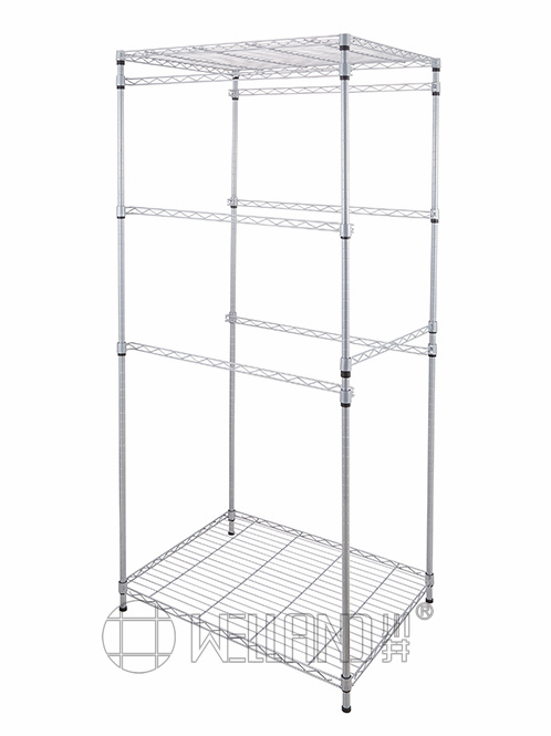 五層可拆卸儲(chǔ)物箱收納架 塑料收納盒儲(chǔ)物架 推拉金屬收納箱置物架 車(chē)庫(kù)地下室雜物分類(lèi)存放架 (6)