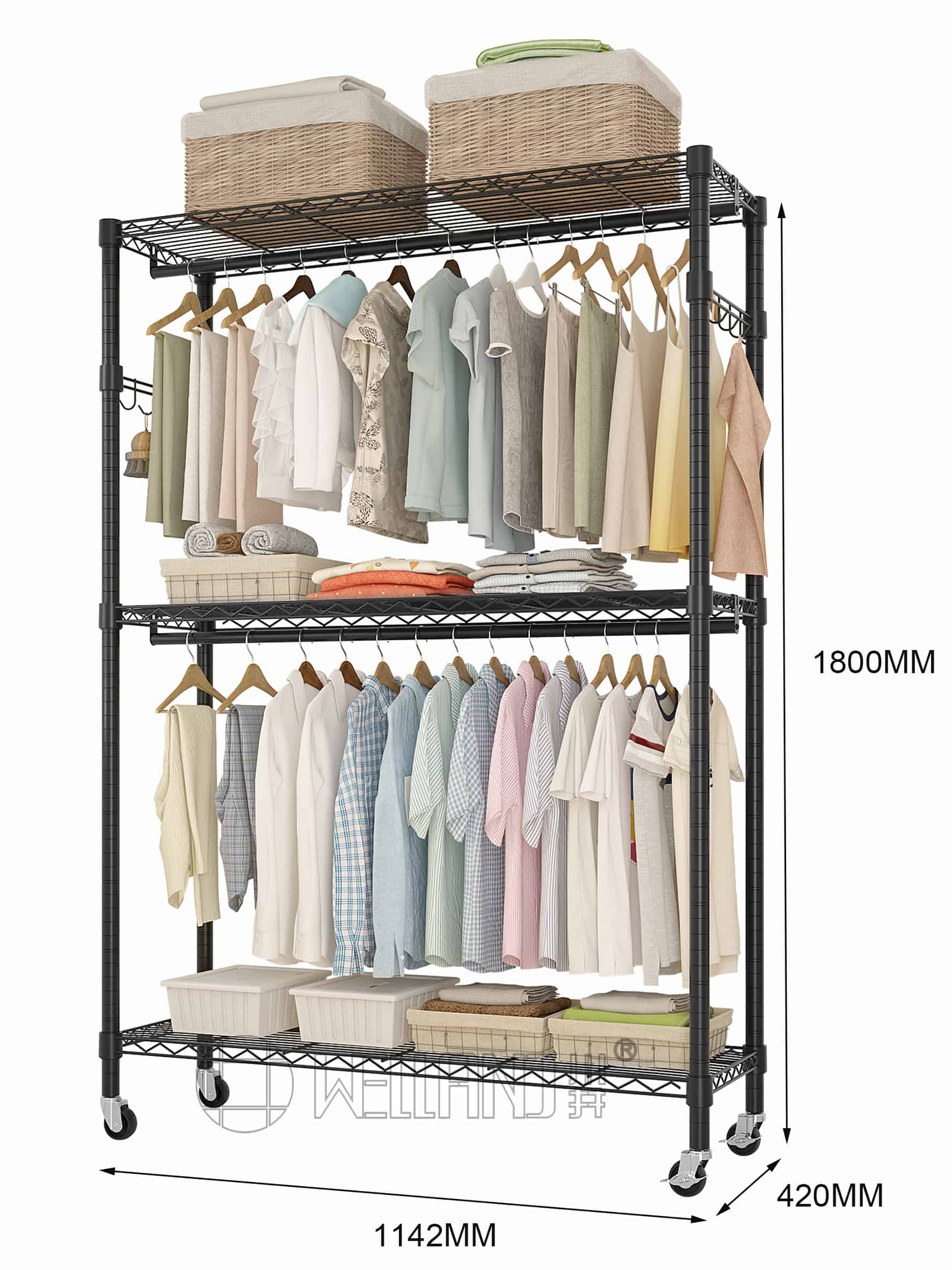 白色簡(jiǎn)易碳鋼衣櫥 白色簡(jiǎn)易碳鋼衣櫥