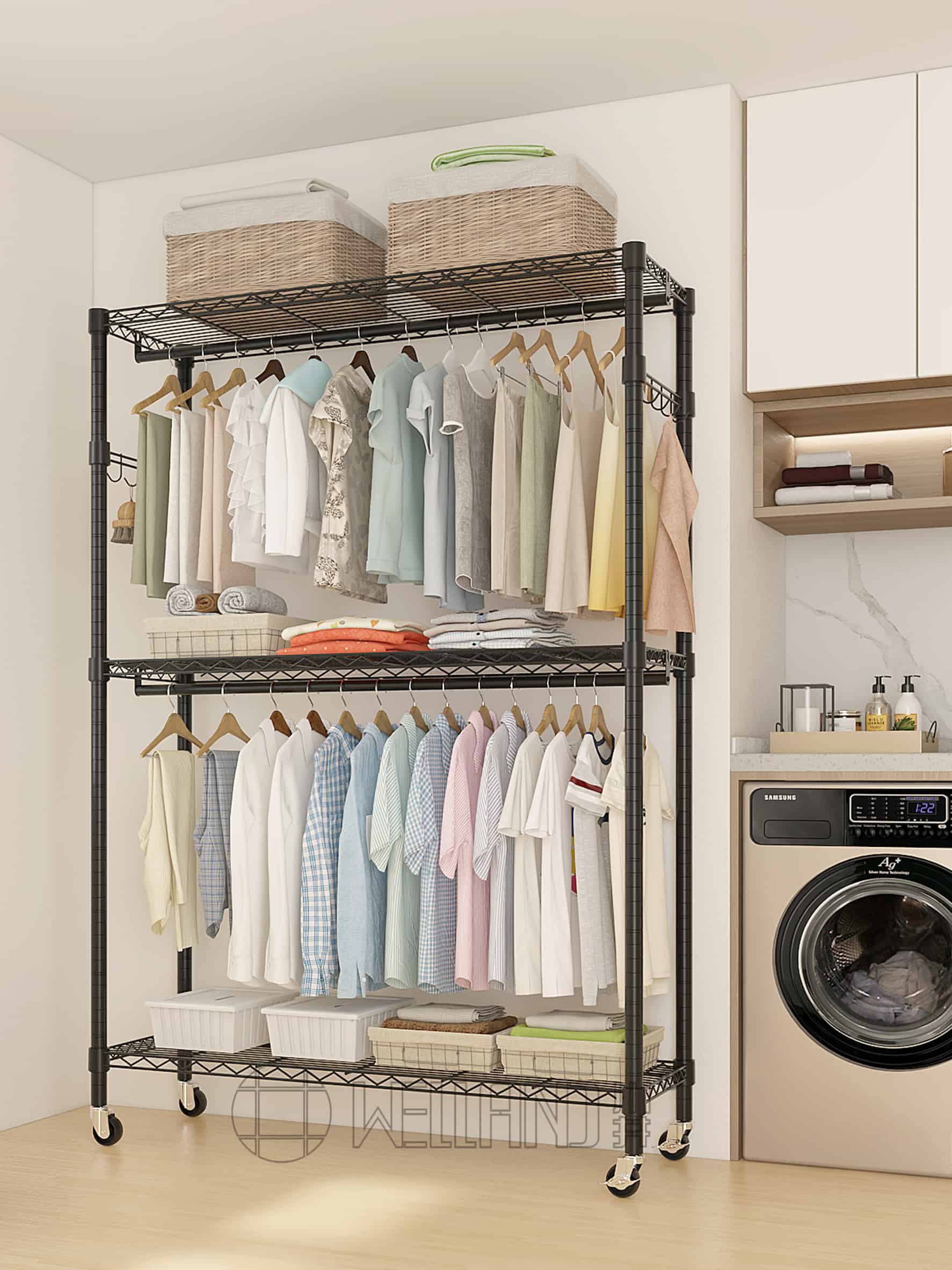 白色簡(jiǎn)易碳鋼衣櫥 白色簡(jiǎn)易碳鋼衣櫥