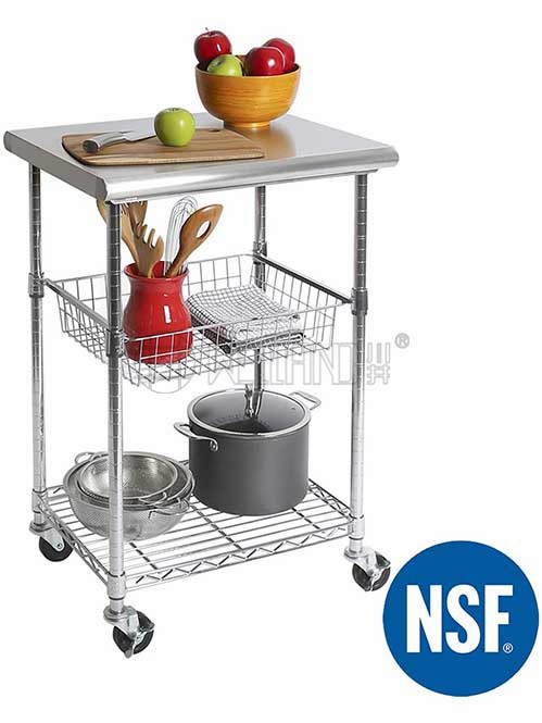 不銹鋼廚房小推車 不銹鋼廚房小推車