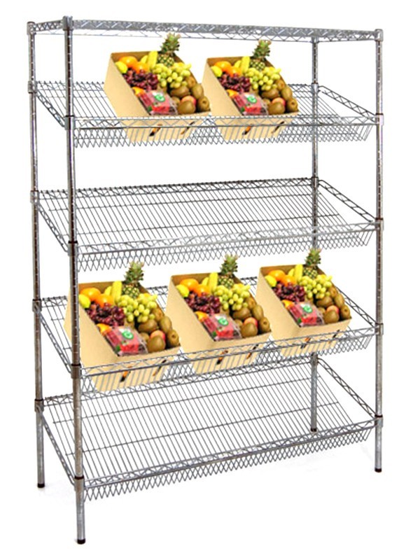 工業(yè)斜鍍網(wǎng)籃鉻展示貨架 工業(yè)斜鍍網(wǎng)籃鉻展示貨架