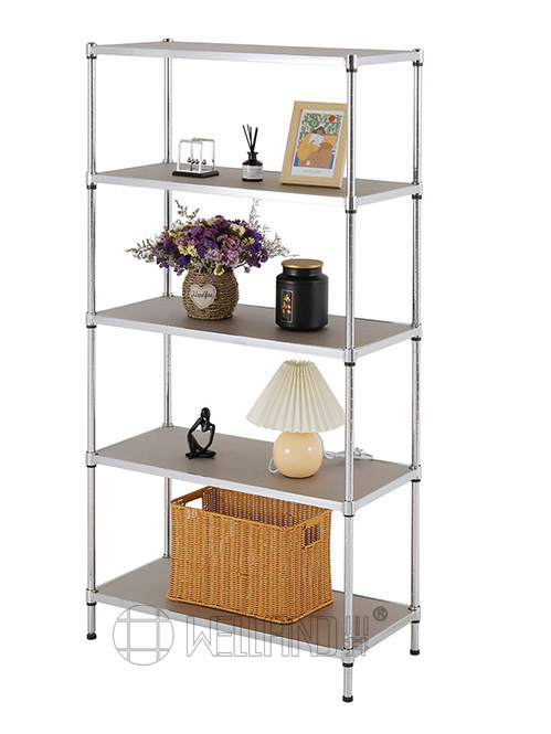 五層竹纖板層架