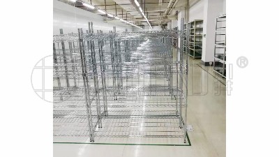 金屬線網(wǎng)置物架組成配件有哪些？