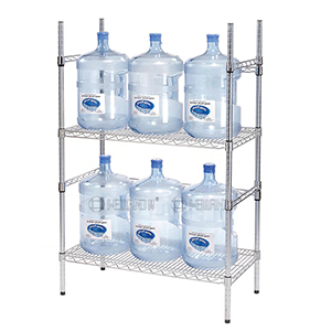 烘焙連鎖門店多層可移動面包店 金屬斜網(wǎng)食品展示架 超市士多雜貨店打折促銷架 (2)